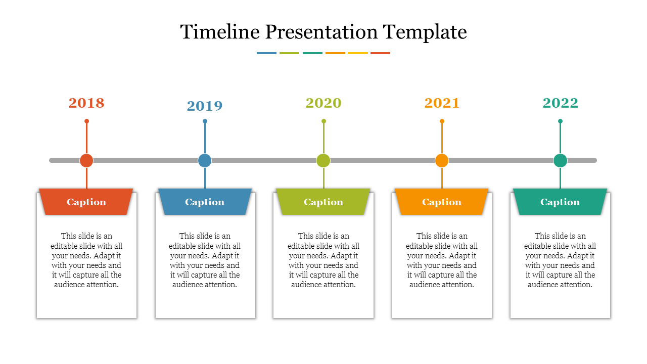 Timeline Presentation Template PowerPoint and Google Slides