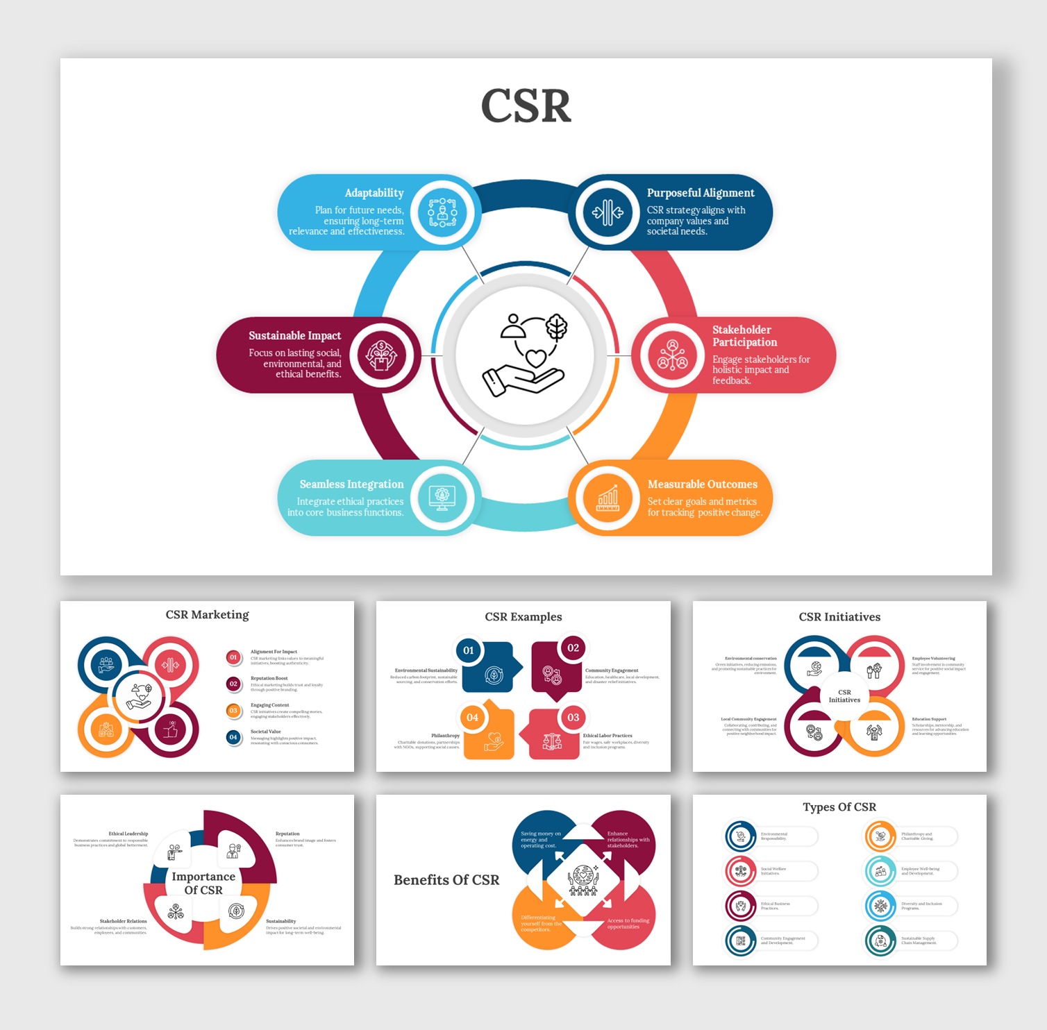 Get Ready To Use CSR PowerPoint And Google Slides Templates