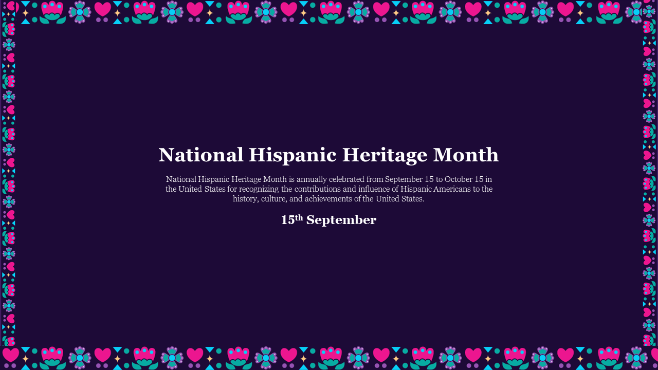 National Hispanic Heritage Month PPT