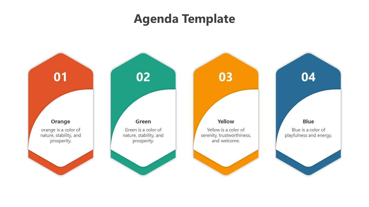 Agenda Slide Template
