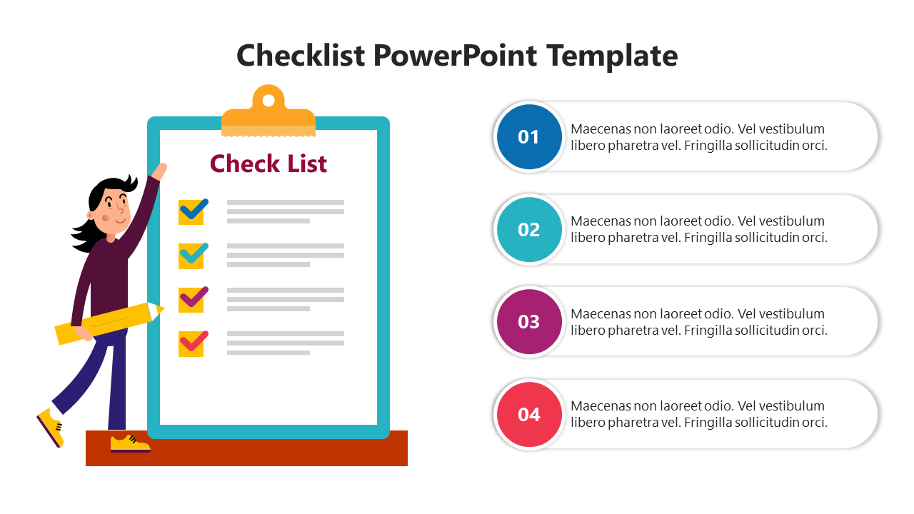 PowerPoint Checklist Template
