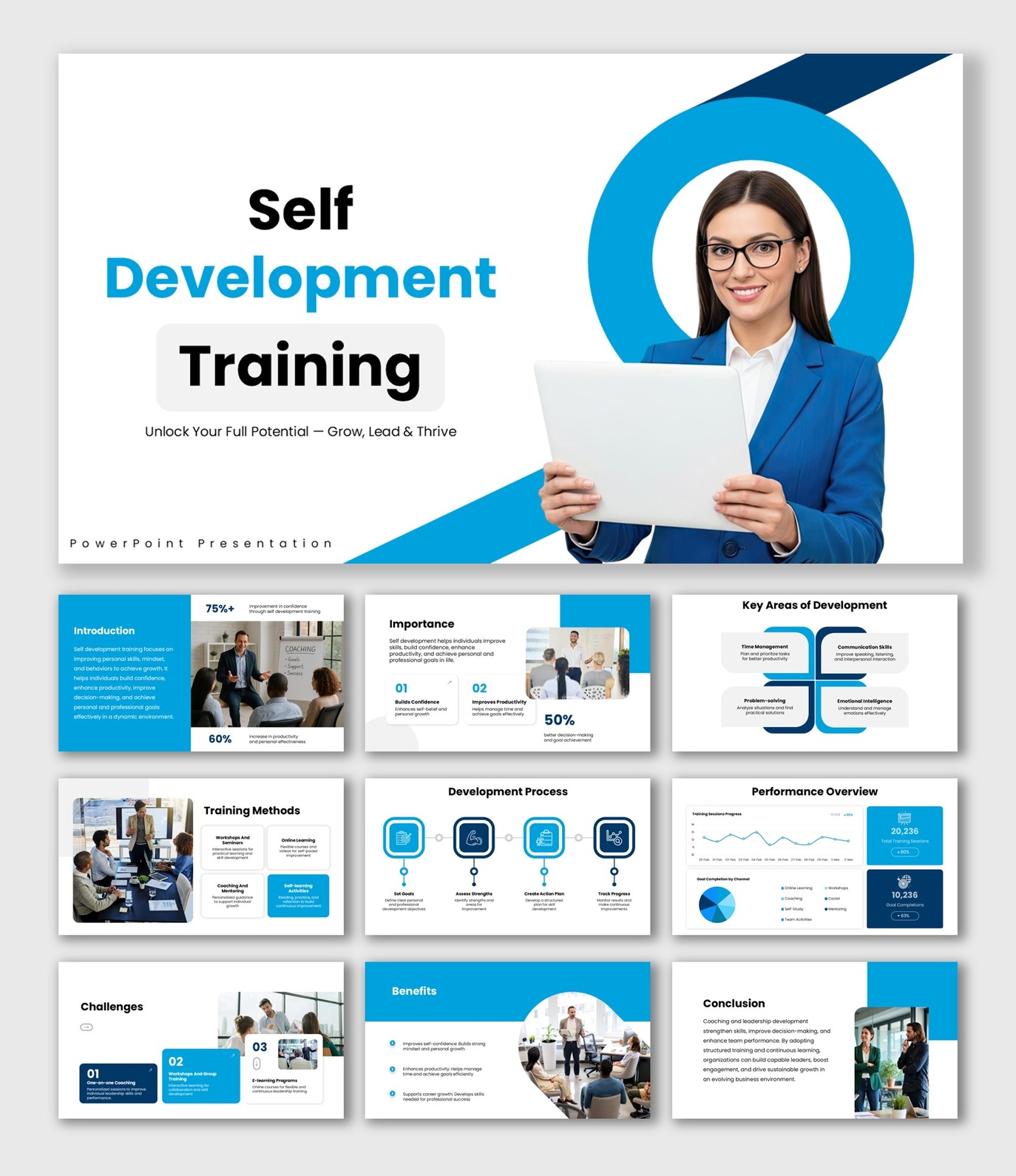 Self Development Training PowerPoint Presentation