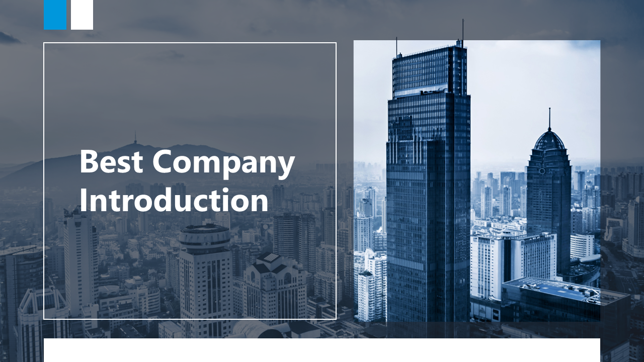Best Company Introduction PPT