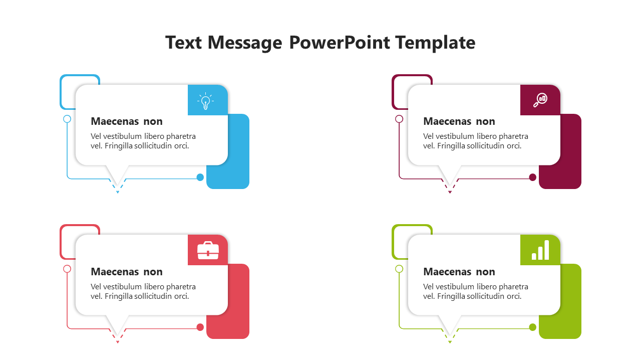 Get Text Message PowerPoint And Google Slides Template