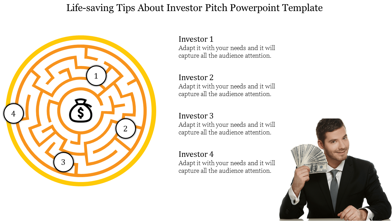 Logical Model Investor Pitch PowerPoint Template