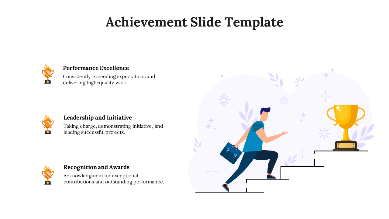 Achievement PowerPoint Template and Google Slides Themes 