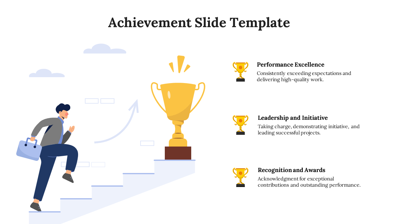 Customized Achievement PPT And Google Slides Theme
