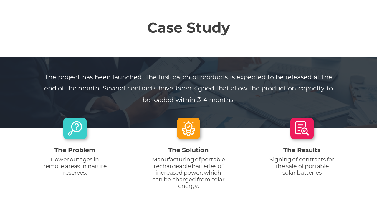 Discover Now! Case Study PPT And Google Slides Template