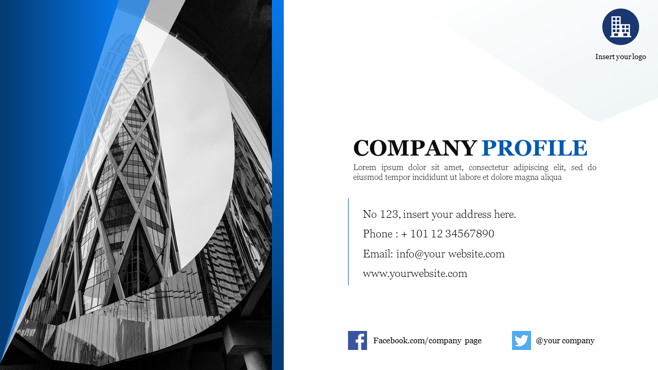 Creative Company Presentation PPT Slide