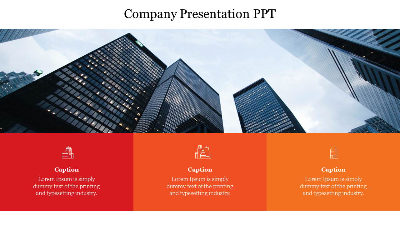 Company Presentation PPT Presentation