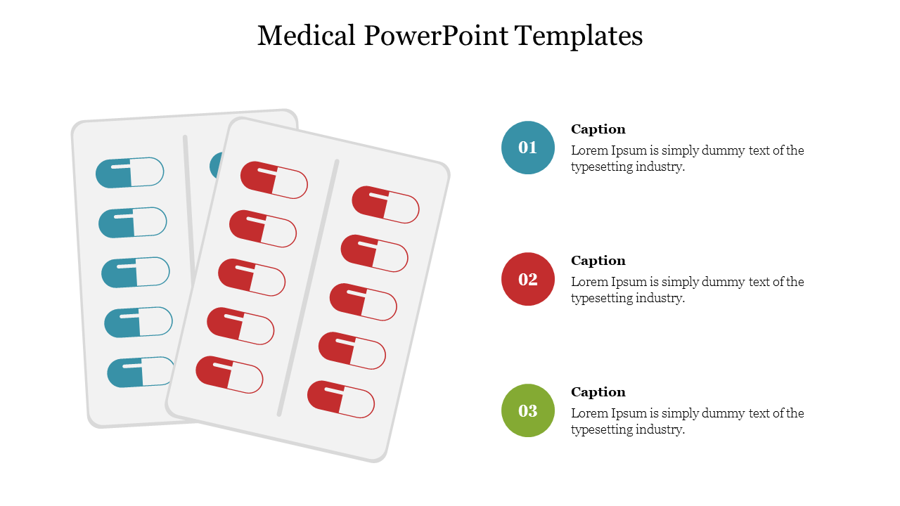 Medical PowerPoint Templates	With Tablets Design