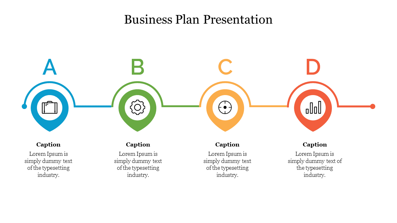 Editable Business Plan Presentation Slide