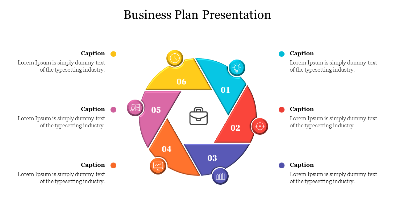 Business Plan Presentation Slide