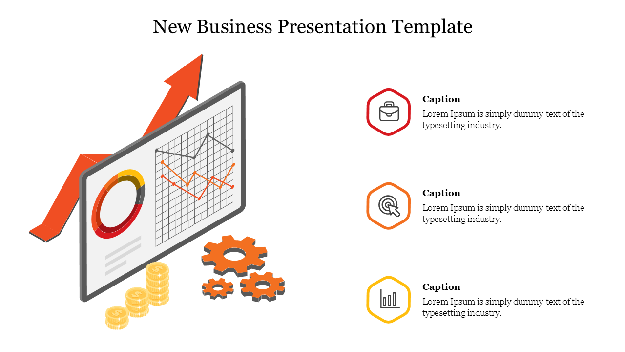 New Business Presentation Template Slide