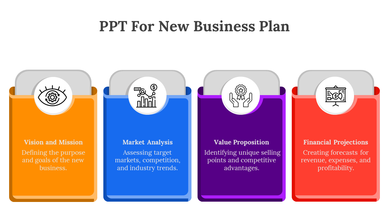 Creative PPT For New Business Plan Google slides Template