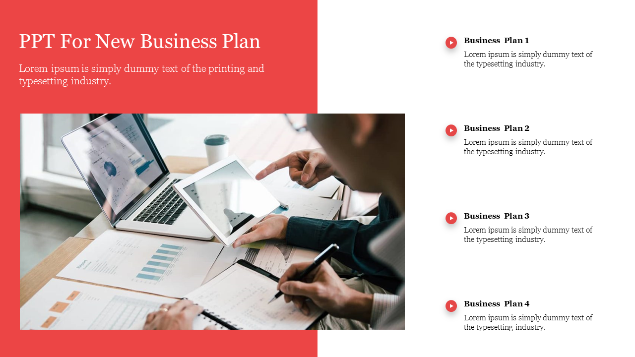 Creative PPT for New Business Plan Presentation Slide