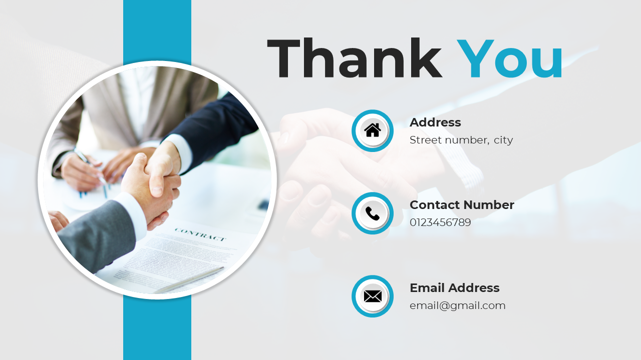 Free - Creative Thank You PowerPoint And Google Slides Template