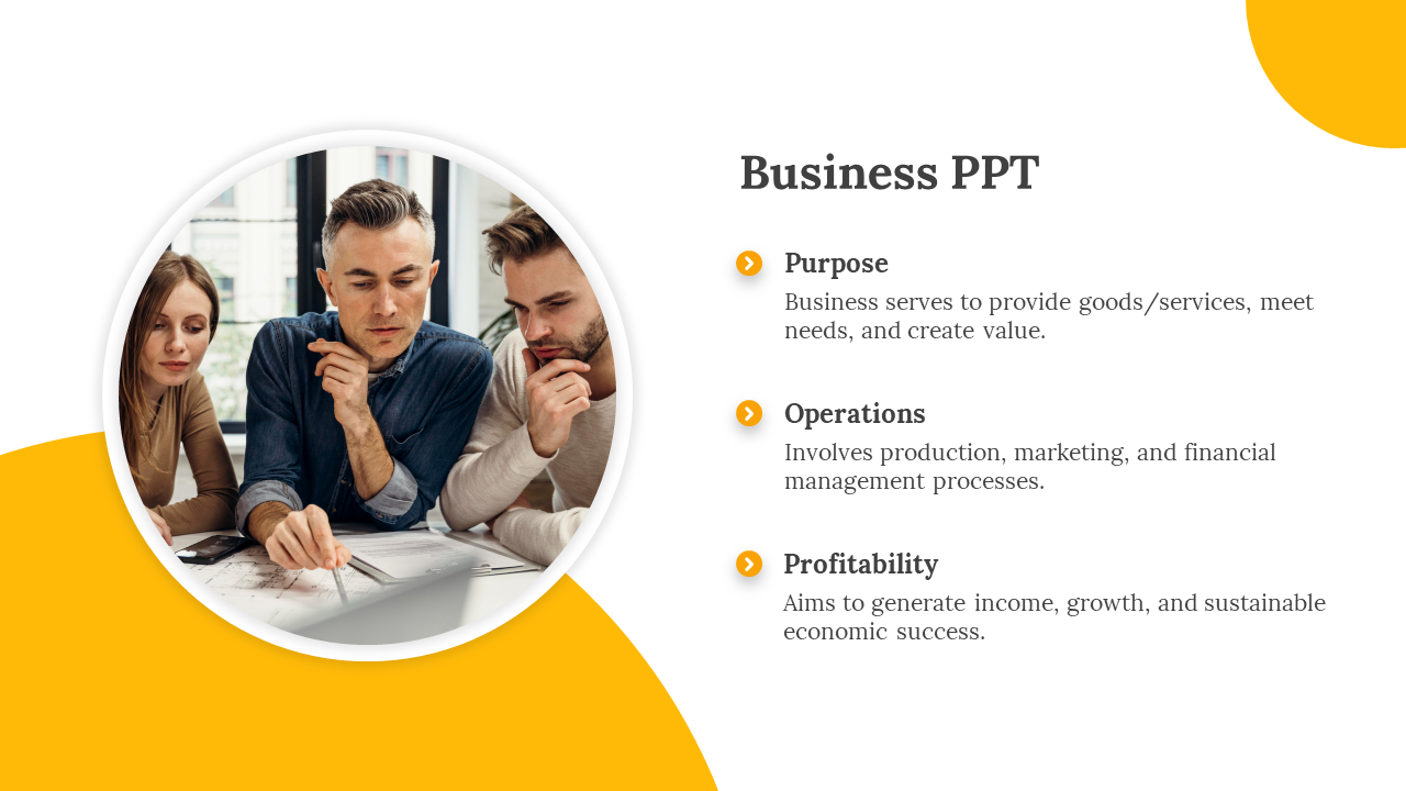 Free - Use Business PPT Presentation And Google Slides Themes