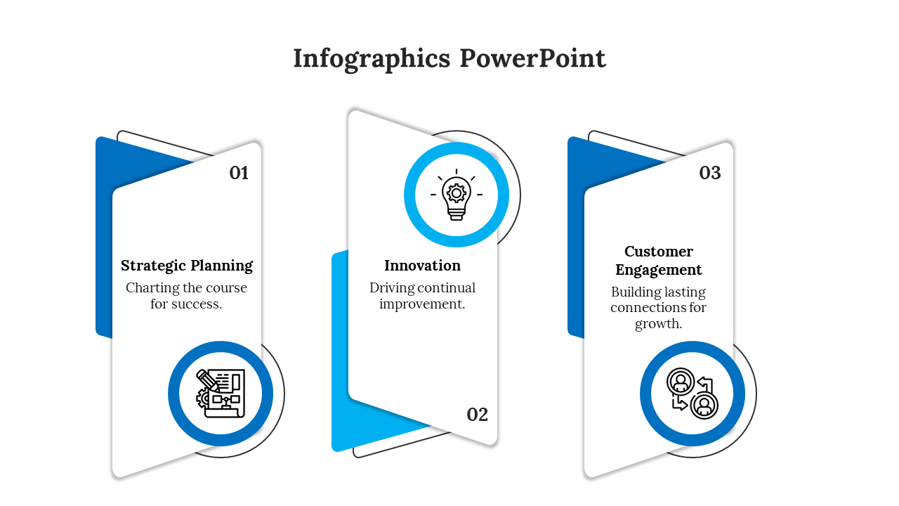 PowerPoint Presentation Infographics-Blue