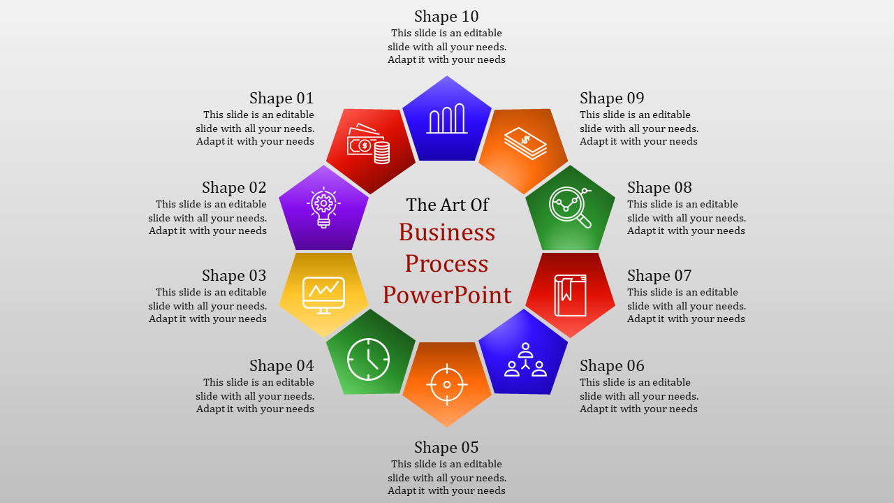 Business Process PowerPoint Template Presentation slides