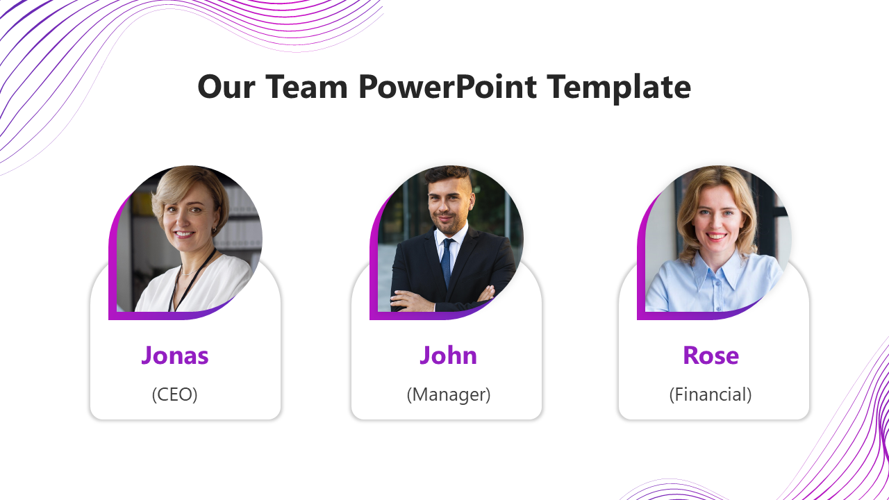 Our Team Powerpoint Template