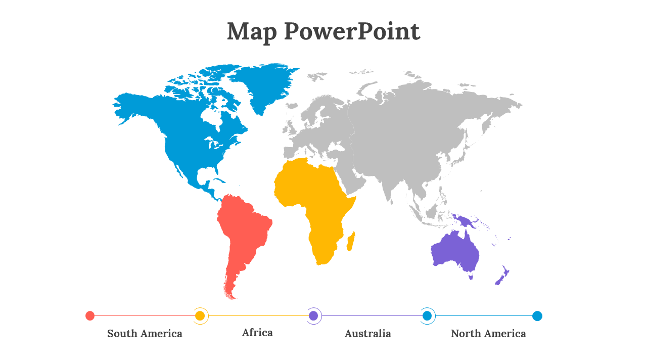 Editable Map PowerPoint And Google Slides Template