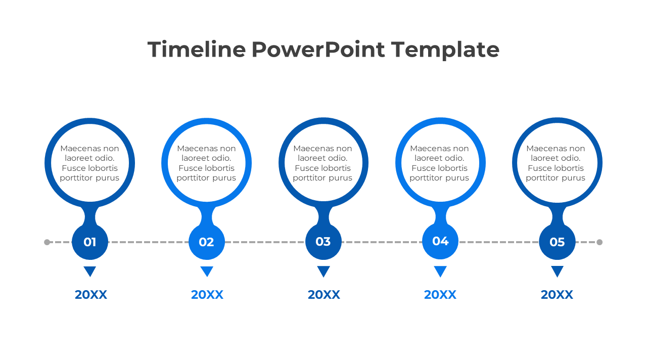 Attractive Timeline PowerPoint And Google Slides Template