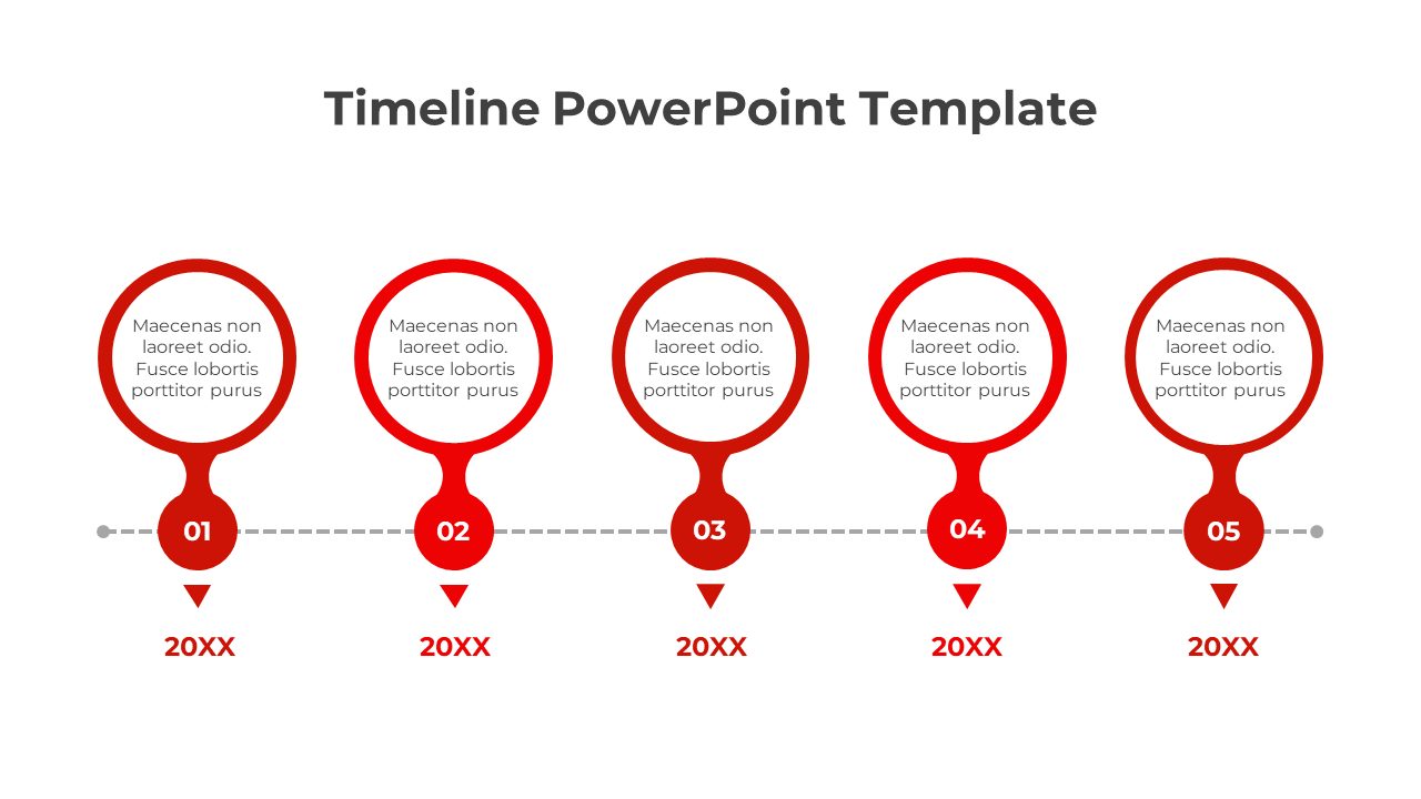 Optimize Timeline PowerPoint And Google Slides Template 