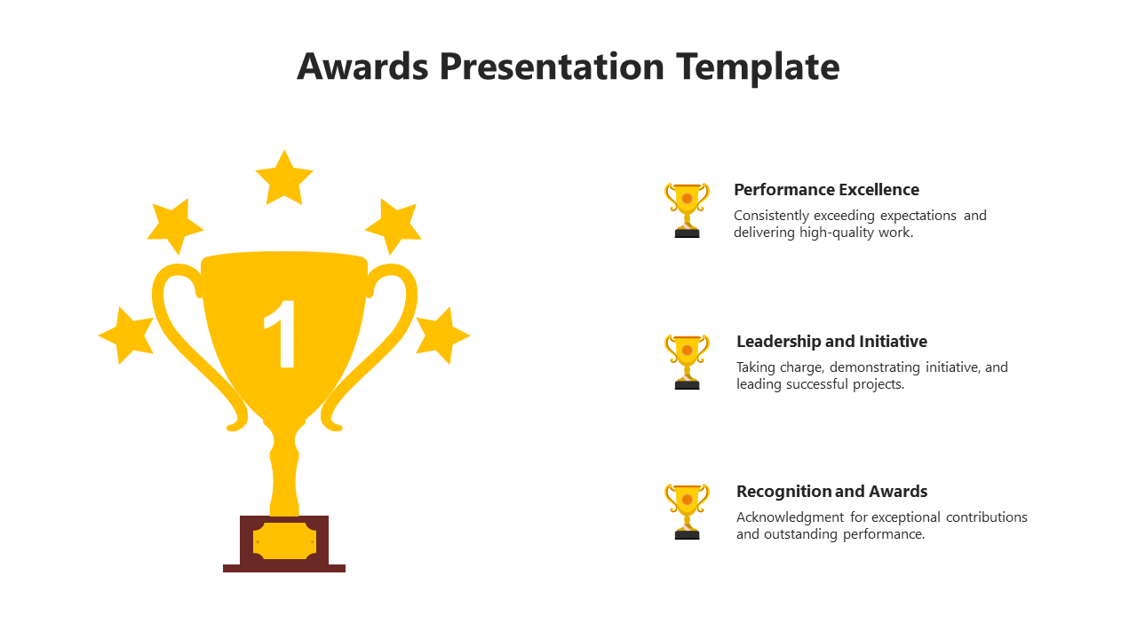 Awards PowerPoint Presentation Template
