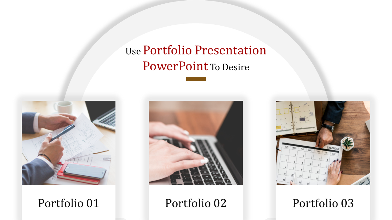 Portfolio PowerPoint Templates And Google Slides Themes