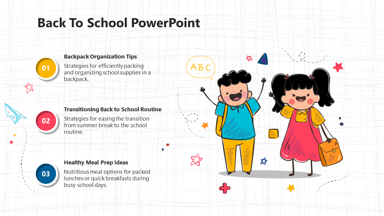 Concise Back To School PowerPoint And Google Slides Template
