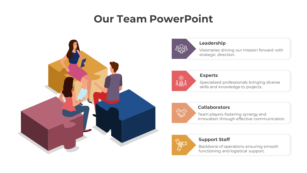 Free - Innovative Teamwork PowerPoint And Google Slides Template