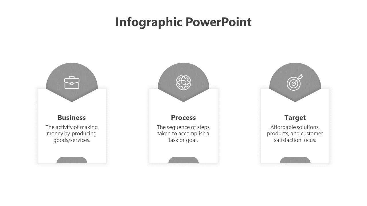 Infographic PowerPoint And Google Slides With Three Nodes
