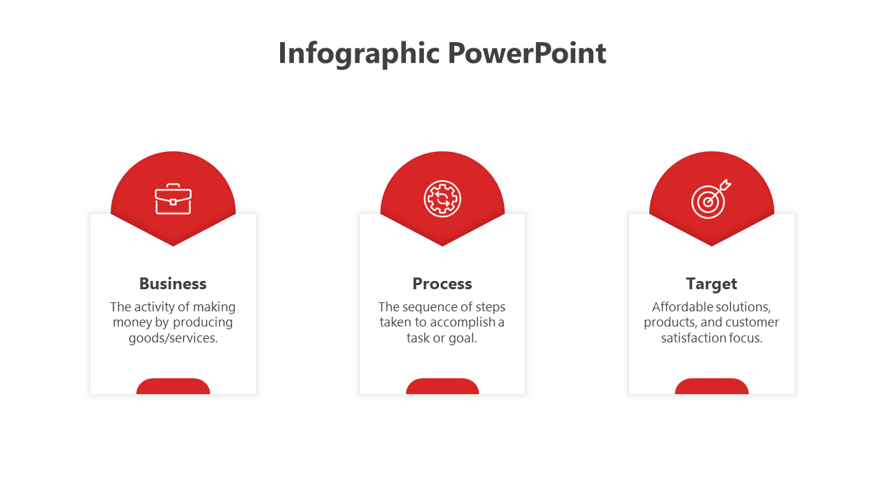 Editable Infographic PPT And Google Slides With Three Nodes