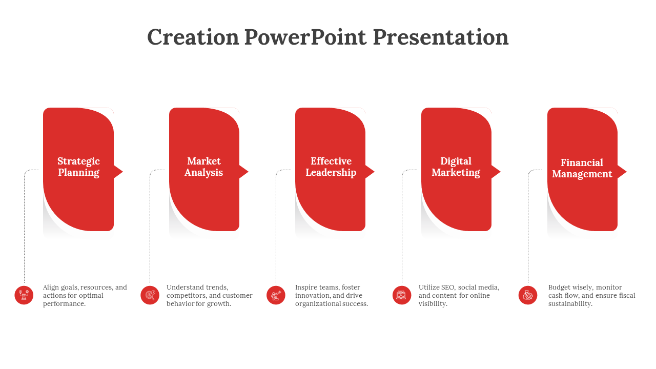 Creation PowerPoint Presentation-5-Red