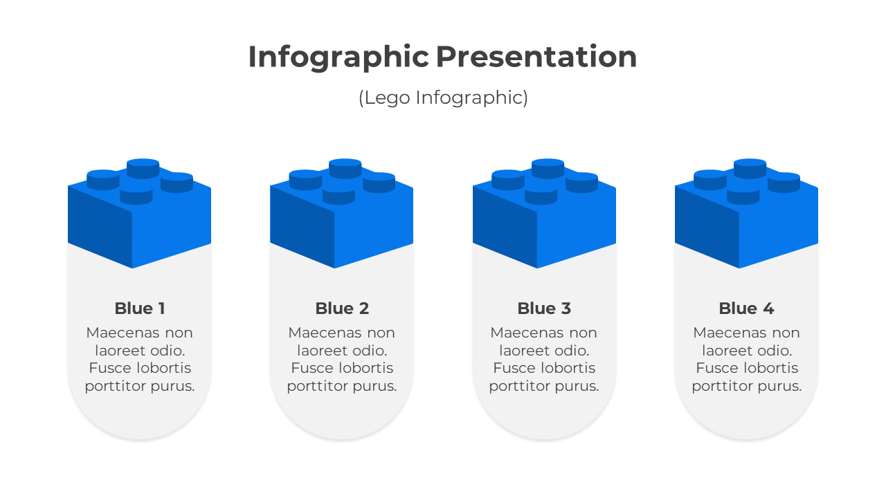 Infographic PowerPoint-4-Blue