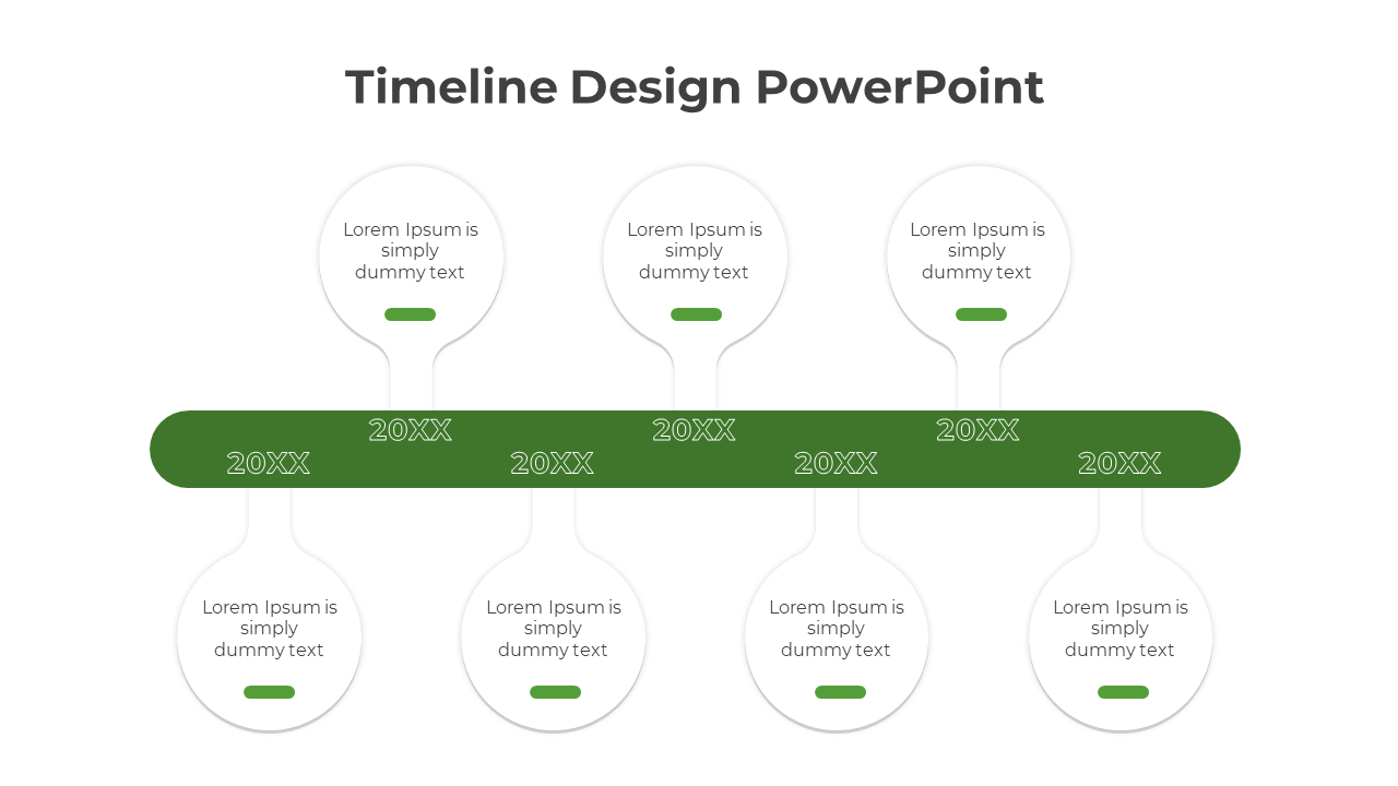 Easy To Editable Timeline Design PPT And Google Slides