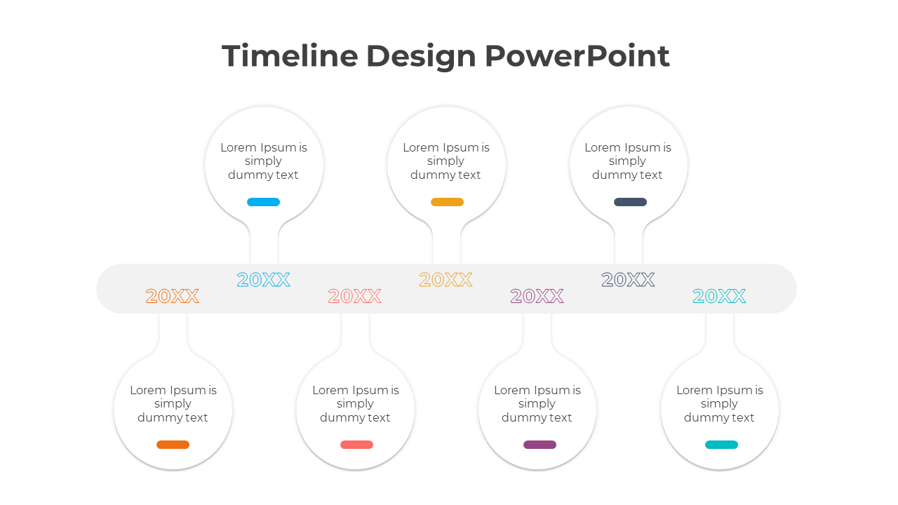 Free - Editable Timeline Design PPT And Google Slides Template