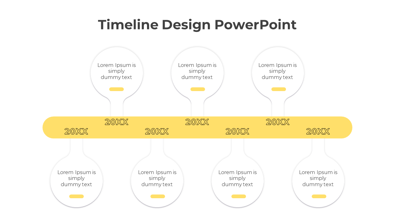 Free - Easy To Edit Timeline Design PowerPoint And Google Slides