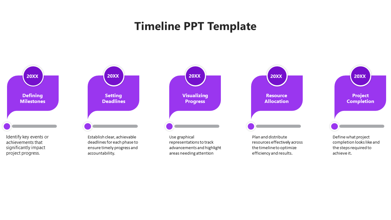 Mind Blowing Timeline Diagram PPT And Google Slides Template