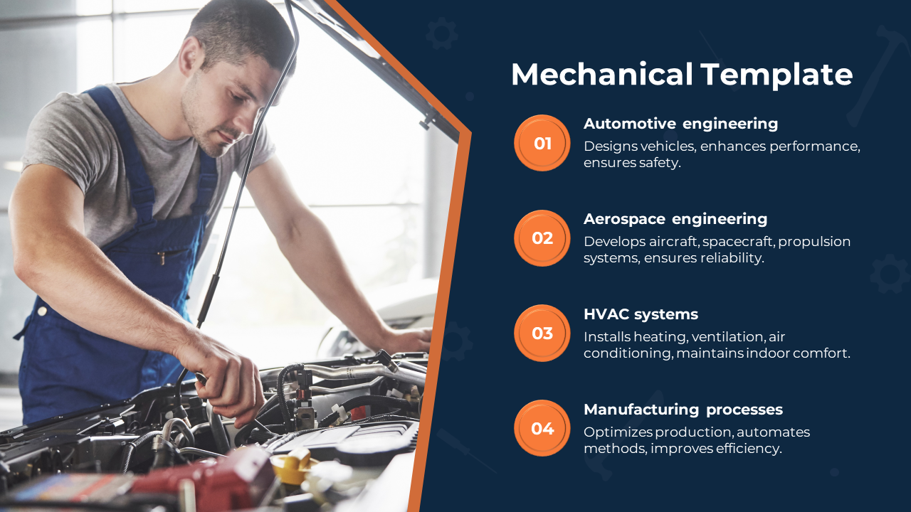 Mechanical PPT Templates Free Download