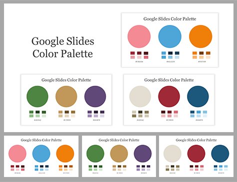 Free Color Palettes Google Slides and PowerPoint Templates