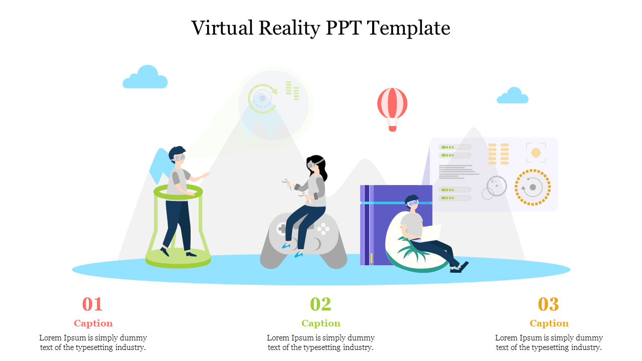Free - Best Virtual Reality PPT Template For Presentation