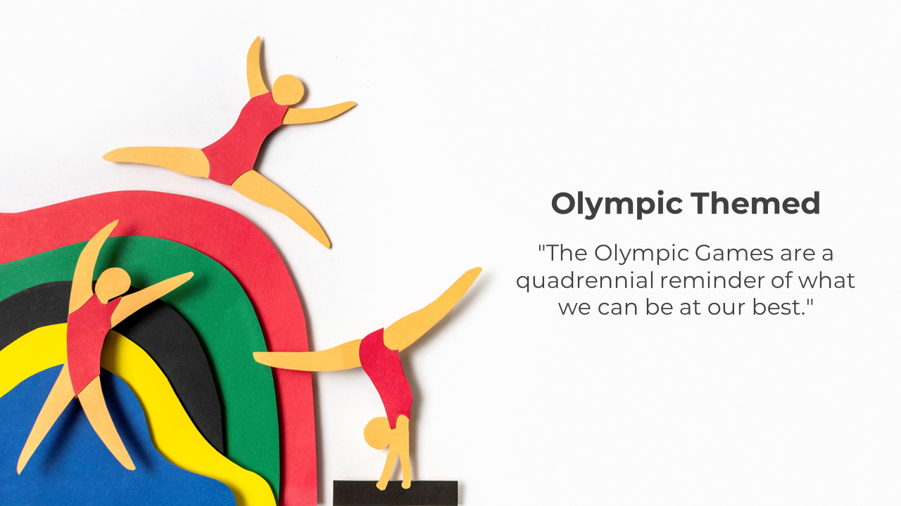 Olympic Themed PowerPoint Backgrounds