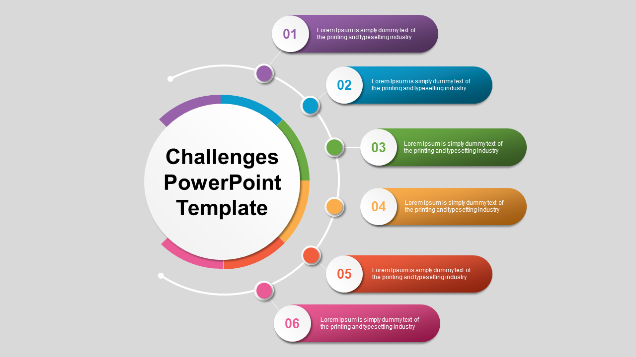 Challenges PowerPoint Template