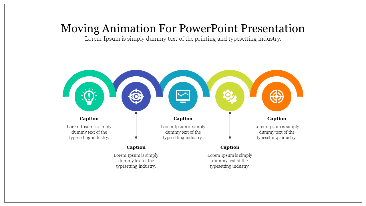 Moving Animation For PowerPoint Presentation Free Download