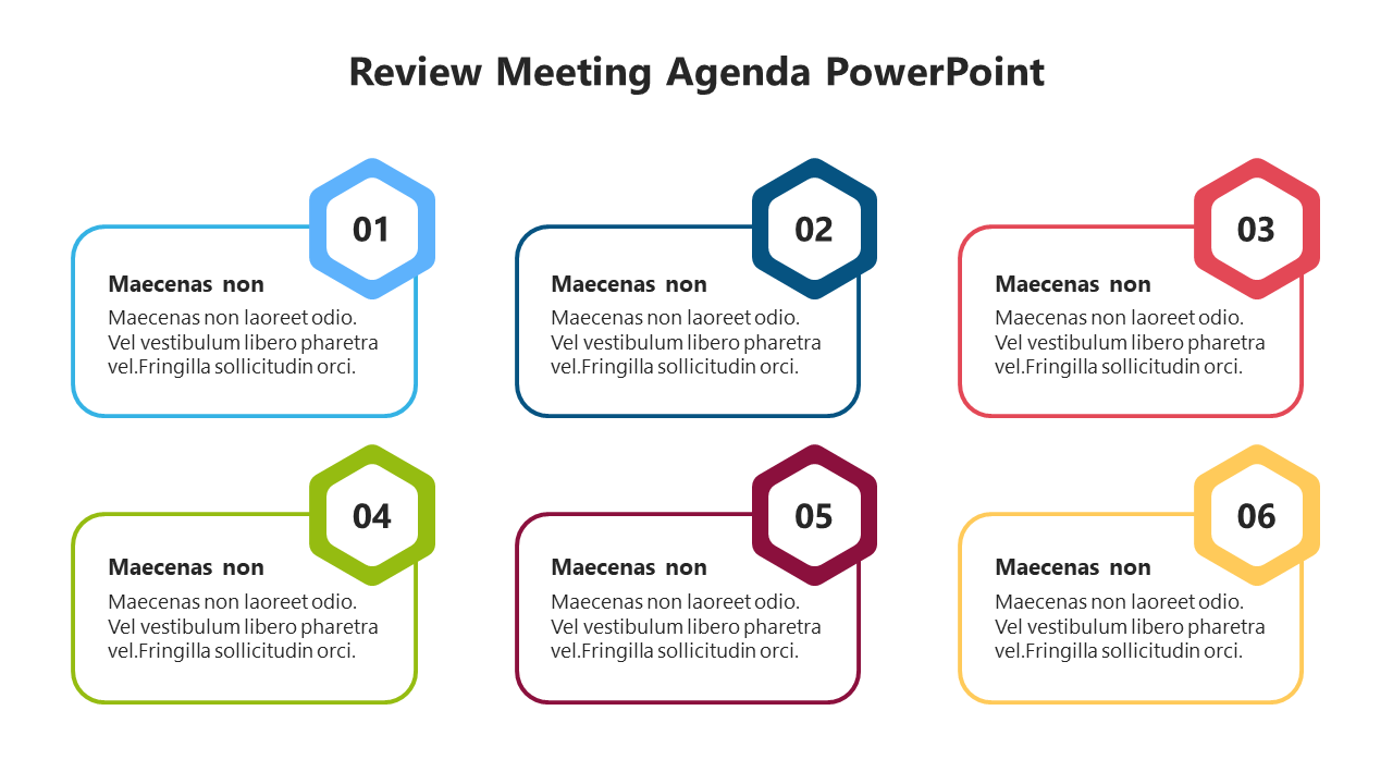 Creative Review Meeting Agenda PowerPoint And Google Slides