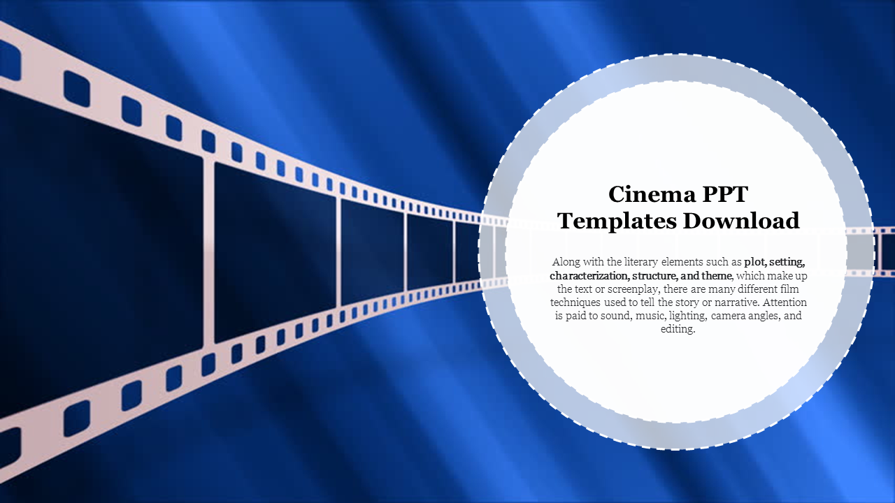 Creative Cinema PPT Templates Download