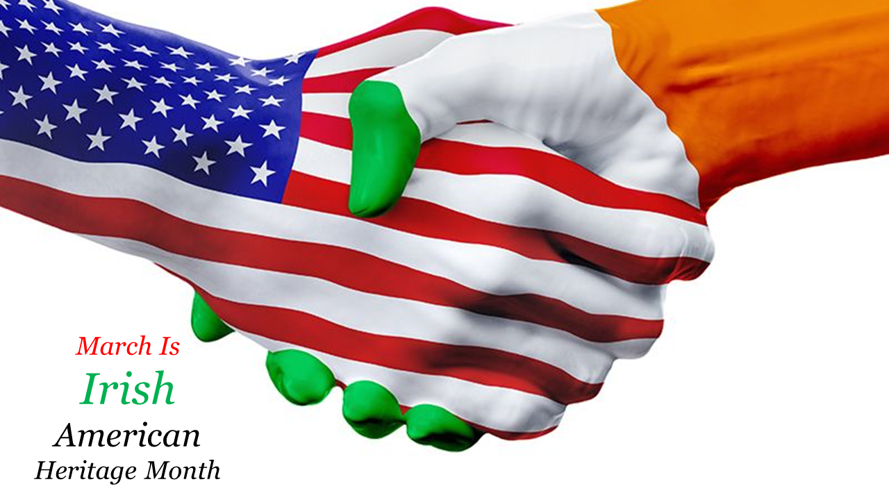Free - Inventive Irish American Heritage PowerPoint Free Download