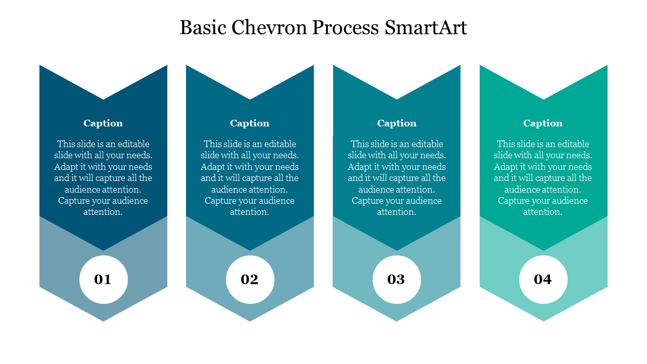 Basic Chevron Process SmartArt